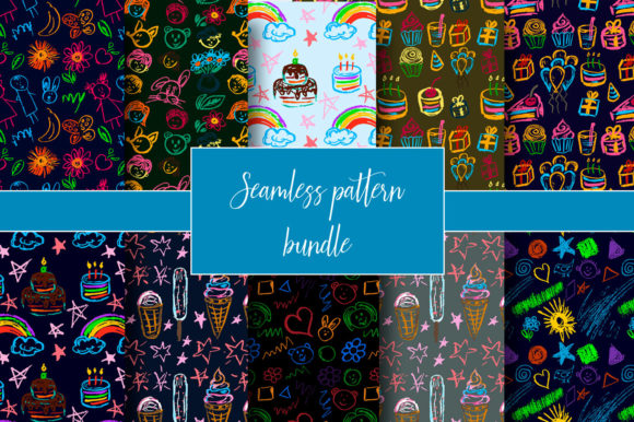 Download Patterns for Backgrounds, Textiles - Pattern Collection