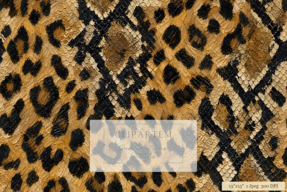 Download Leopard Snake Skin Fusion Pattern - Pattern Collection
