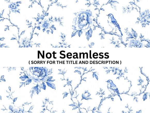 Download Soft Blue Wildflower Pattern - Pattern Collection