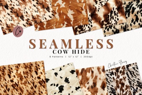Download Seamless Cow Hide Patterns - Pattern Collection