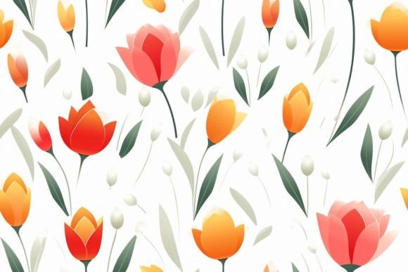 Download Tulip Pattern Textile Design - Pattern Collection