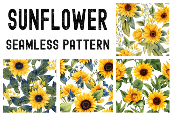 Download Sunflower Pattern Sublimation Designs - Pattern Collection