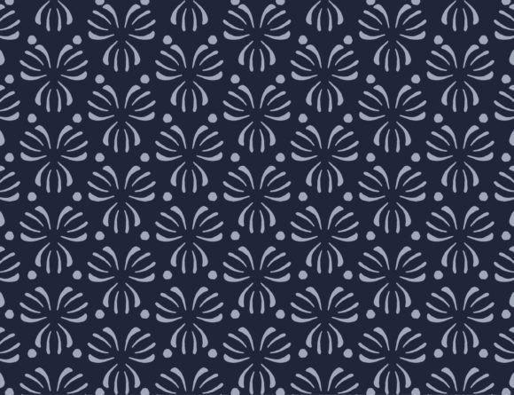 Download Blue Flower Surface Pattern Design - Pattern Collection