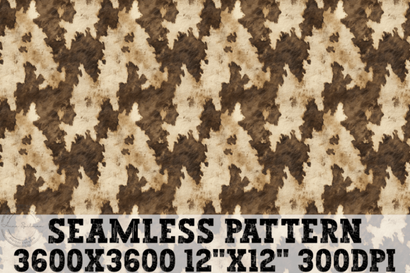 Download Brown &amp; Tan Cow Hide Seamless Pattern - Pattern Collection