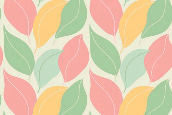 Download Sage Summer Leaf Seamless Pattern - Pattern Collection