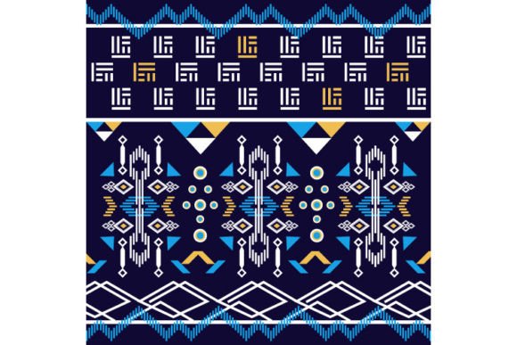Download Geometric Ethnic Pattern Textile Design - Pattern Collection