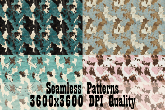 Download Cow Hide Seamless Patterns - Pattern Collection