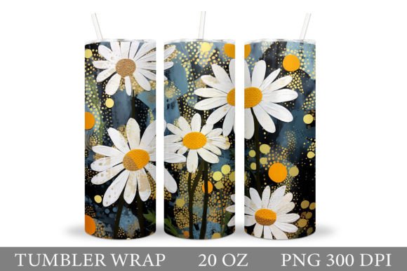 Download Daisy Flowers Tumbler. Flowers Tumbler - Premium Resources
