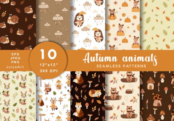 Download Fall Seamless Pattern - Pattern Collection