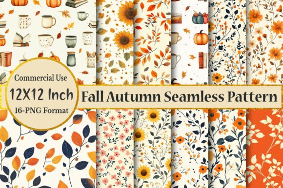 Download Fall Autumn Seamless Pattern - Pattern Collection