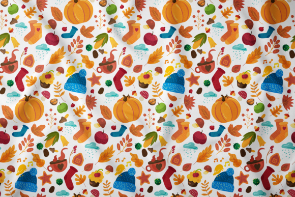 Download Cozy Autumn Seamless Pattern - Pattern Collection