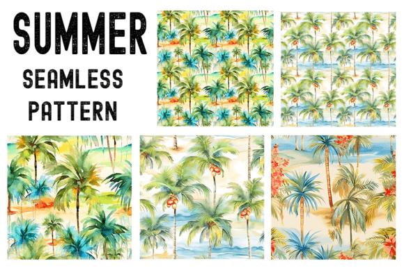 Download Beach Summer Pattern Sublimation Designs - Pattern Collection