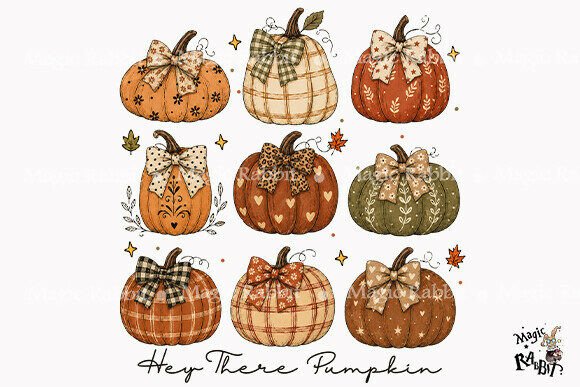 Download Cute Pattern Pumpkins PNG - Pattern Collection